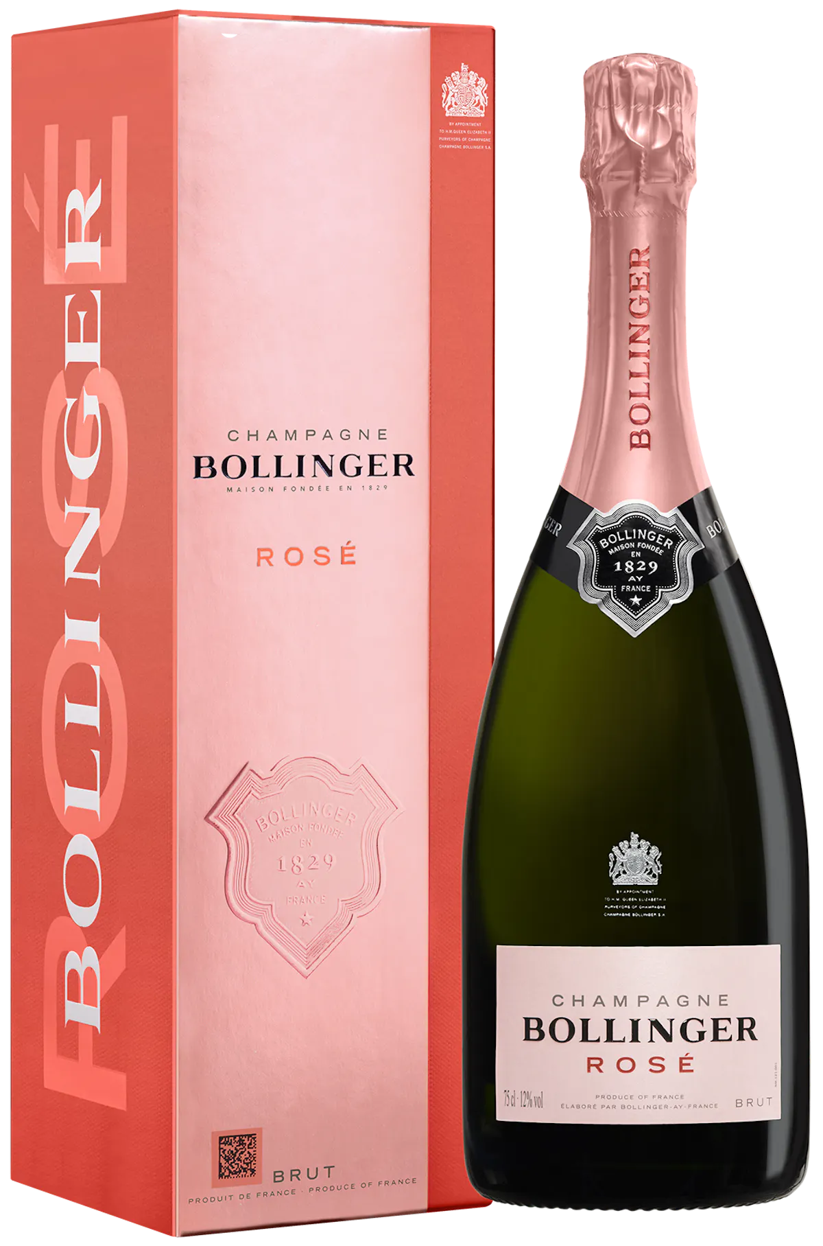 Rosé Champagne brut mit Etui